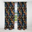 Motif cachemire céleste céleste - motif floral - rideau occultant à motif floral - 1 panneau-107547385