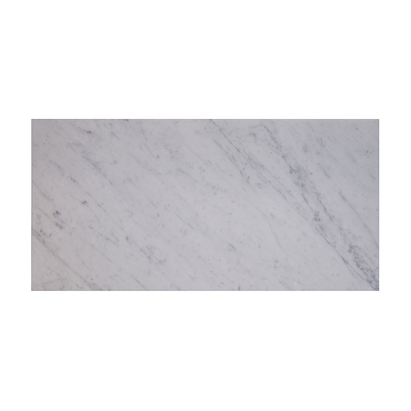 Carrara 12" x 24" Marble Marble Look Wall & Floor Tile