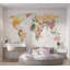 Murale carte pelez et collez - Carte du monde-1780676076