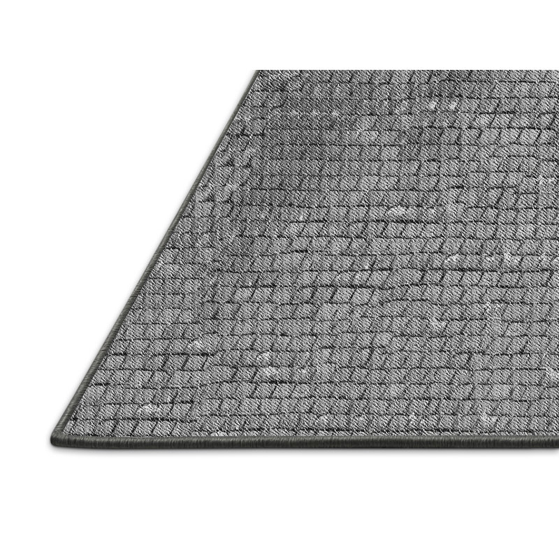 Performance Wool Abstract Indoor Rug, Rectangle 7' x 9'