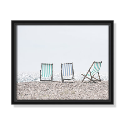 Adriatica Beach Chairs - Photograph Print