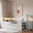 Modern Daybed With Storage Shelves, Drawers, Trundle, Charging Station, Led Light, Desk And Cabinet-119639033
