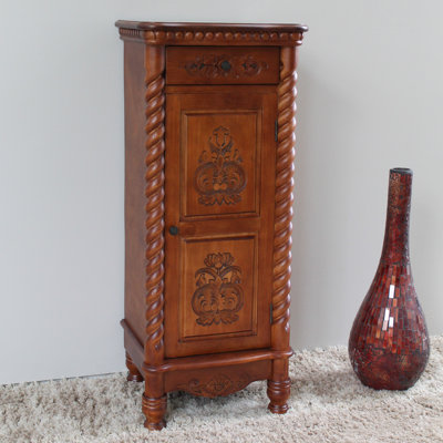Aimiee Solid Wood Accent Cabinet