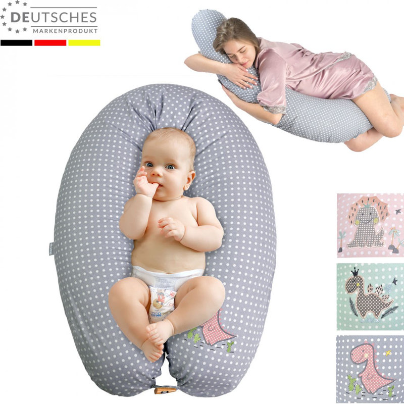 Dinosaur Friends Cot Pillowcase