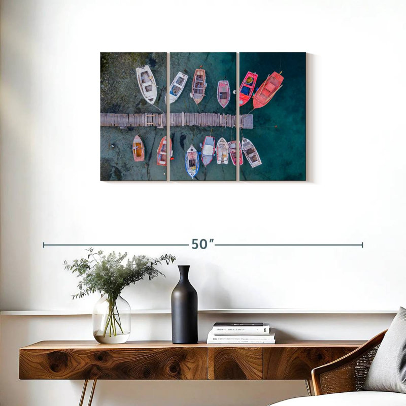 Aletra Fishing Boat Jetty, 42" H x 65" W