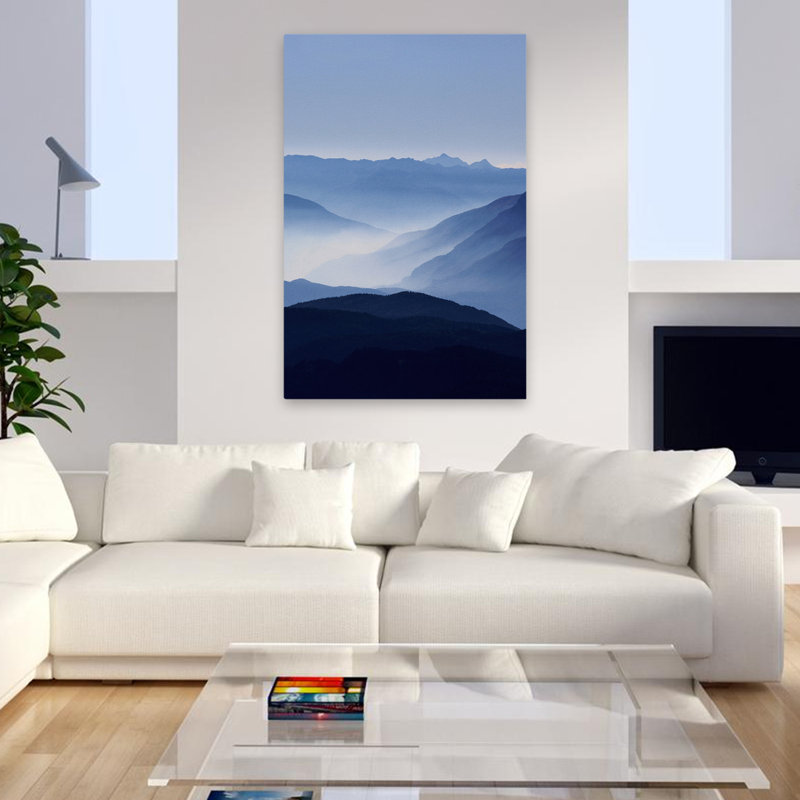 Blue Mountains - Photographie de paysage, art montagnard, H 48 po x l 32 po