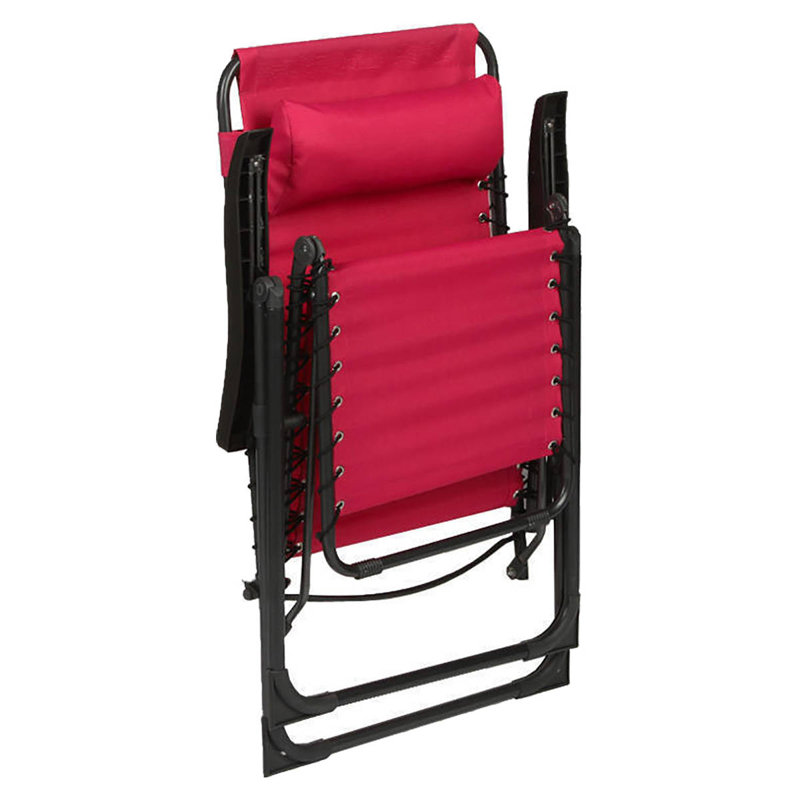 Courteney Folding Zero Gravity Chair, Pink