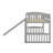 Twin-Size Loft Bed Highlighted By An Exciting Slide