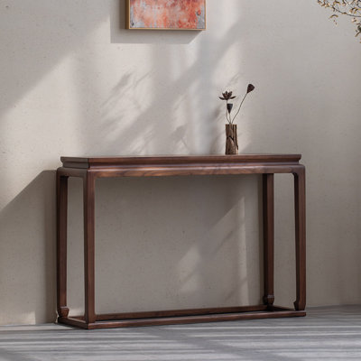 Console brune élégante de style chinois