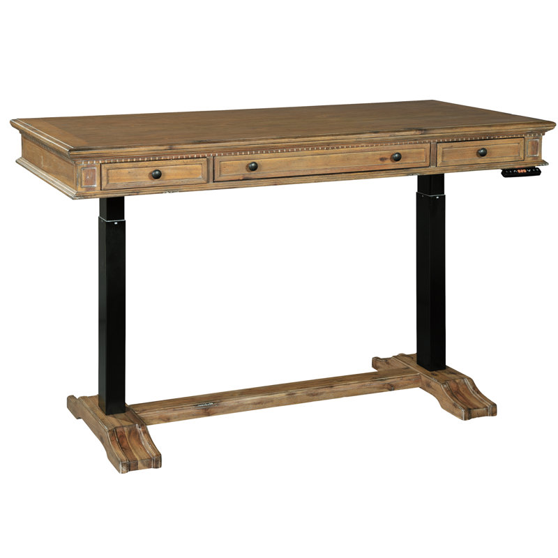Solid Wood Adjustable Desk