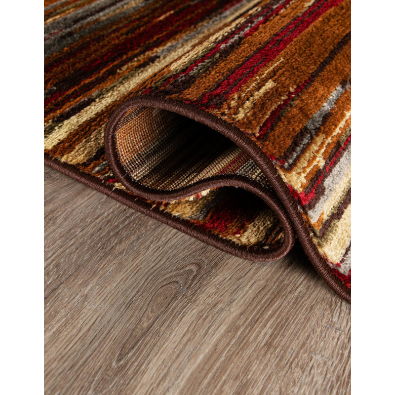 Ivetta Abstract Beige Area Rug, Rectangle 5'3" x 7'1"