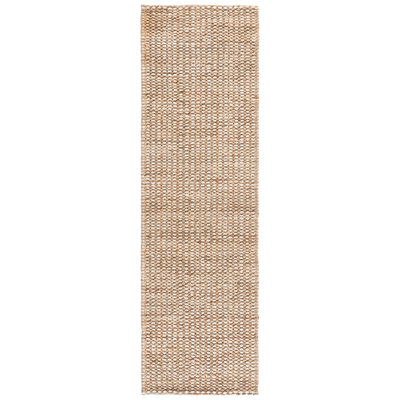 Natural Fiber Couture 110 Hand Woven 80% Jute; 20% Cotton No Pattern Rug