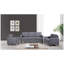 Chaise d'appoint rembourrée - fauteuil capitonné capitonné en tissu de polyester pour le salon-129894042