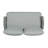 Steel Loveseat And Table Set-75833184-75833185