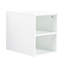 Meuble-lavabo 84 po avec lavabo, eau et armoire de rangement moderne 84 po