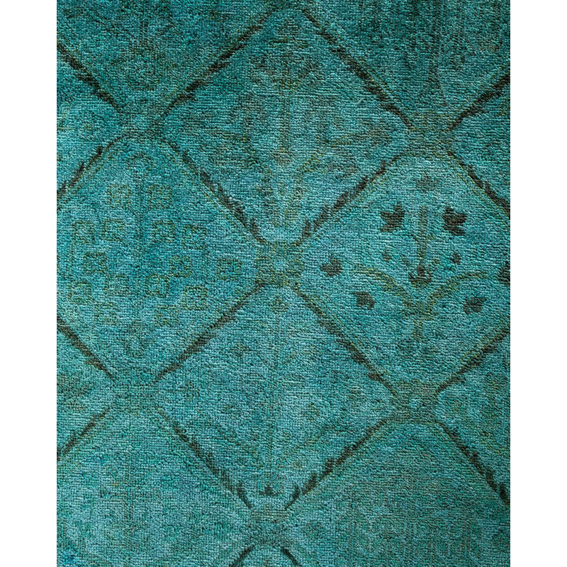 Overyed One-of-a-Kind Rectangle 6'2" X 8'10" Hand Knotted Area Rug
