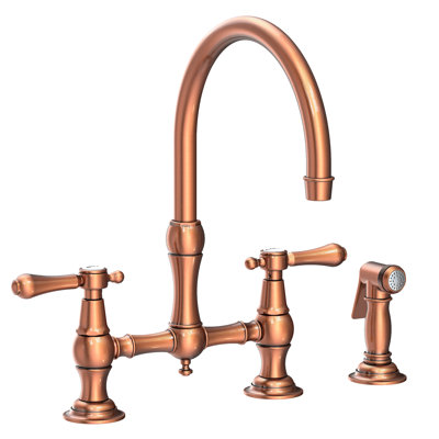 Chesterfield Bridge Kitchen Faucet with Side Spray