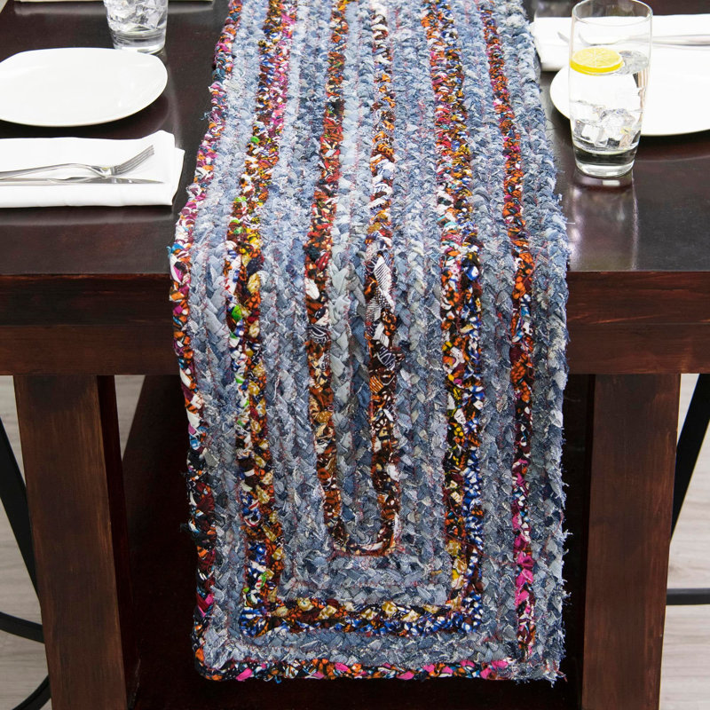 Tapis de couloir en coton Munford, Tapis de couloir 1 pi 2 po x 6 pi 1 po