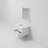 Castor 30 in W x 22 in D Single Bath Vanity and 28 in Mirror-104783383-112830909