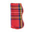 Red Plaid Scalloped Dinner Napkin