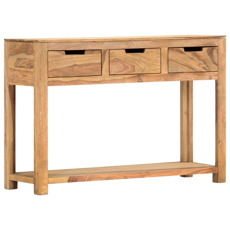 Kraft 110cm Solid Wood Console Table