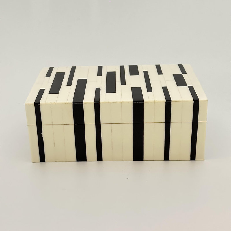 Wooden Box Ikigai ( Black Design)