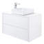 Mcpeak 79.13'' Manufactured Wood Double Bathroom Vanity Top with Sink-360433362