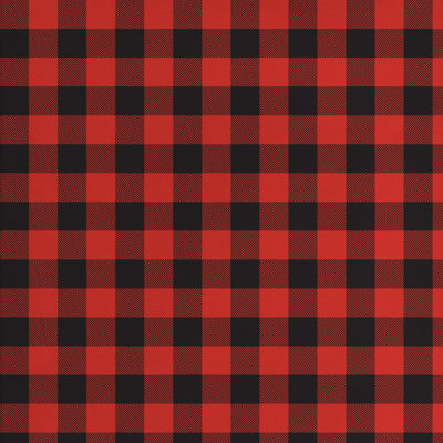 Tissu de composition de bufflonne lumberjack mode