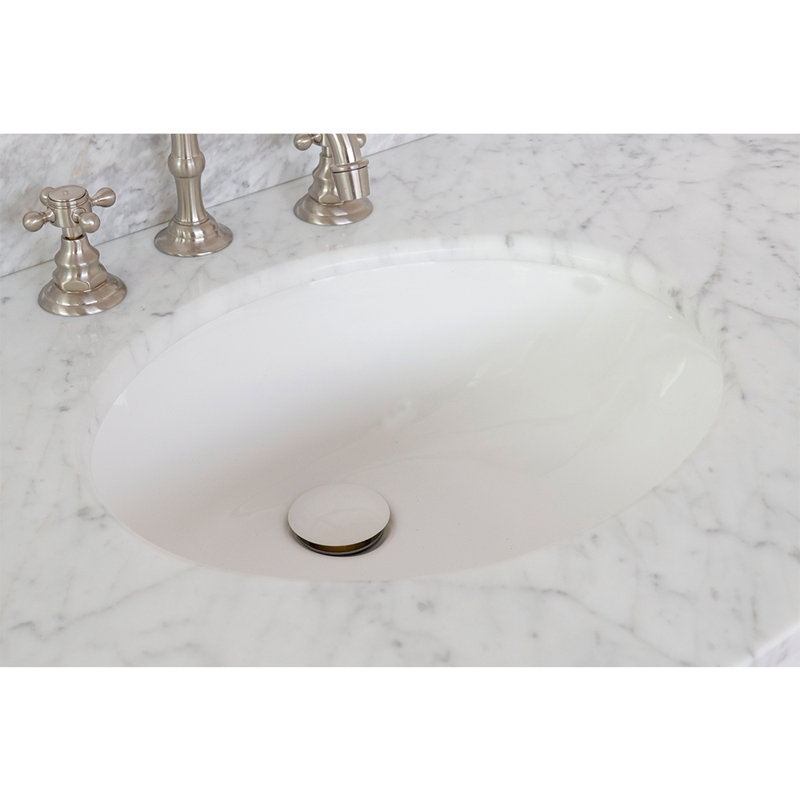 Plateau de meuble-lavabo simple 37 po