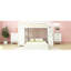 Lit superposé simple au-dessus d'un lit double en blanc avec éléments de rangement fonctionnels - Transformez votre chambre à coucher en un espace pratique avec des tablettes, des tiroirs et des escaliers à 3 couches
