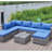 Patio Sofa With Cushions