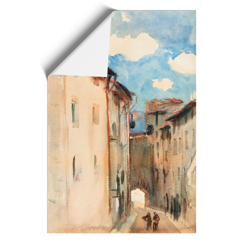 Camprodon, Spain by John Singer Sargent - Unframed Painting, 42cm H x 30cm W x 0.1cm D