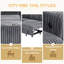 Canapé-lit modulaire en L avec lit escamotable et rangement, canapé-lit 5 places avec chargement USB, conception convertible pour le salon-546054029