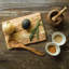 Mortier et pilon en bois d'olivier