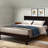 Chares Wood Platform Bed With Headboard-794416797-711956074