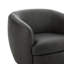 Fauteuil demi-tonneau en cuir Marcy Geniue-2097561555