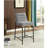 Matao White Fabric Counter Height Chair-93506488