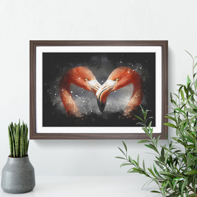 Pink Flamingo Vol.3 - Picture Frame Graphic Art