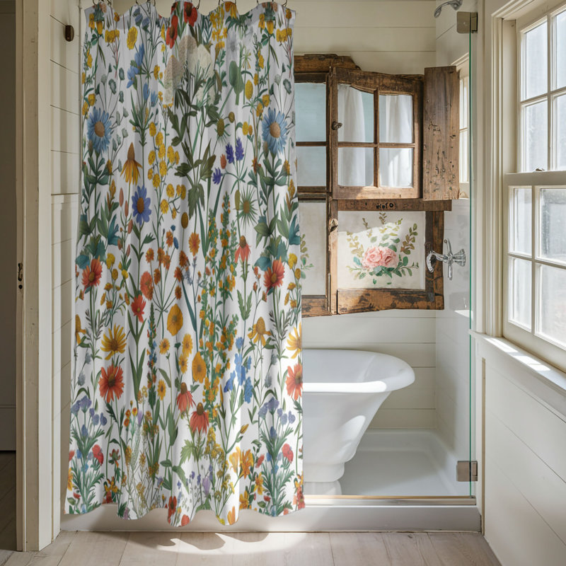 New Wild - Premium Shower Curtain, 74"H x 71"W