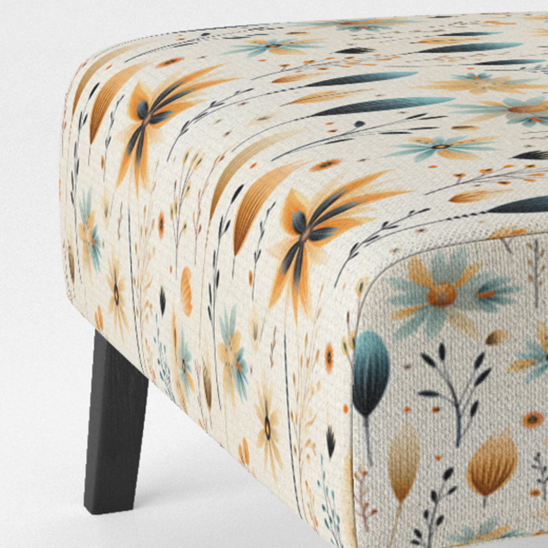 Fauteuil de chambre d'appoint rembourré Earthy Elegance