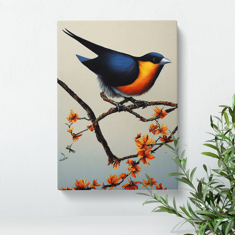 Beauty of the Bird - Wall Art, 50cm H x 35cm W x 3cm D, Wrapped Canvas
