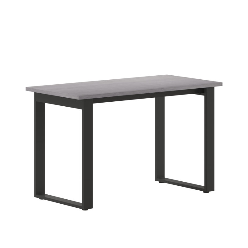 Corbin 48" Rectangular Commercial Conference Table with Laminate Top and U-Frame Base, Grey
