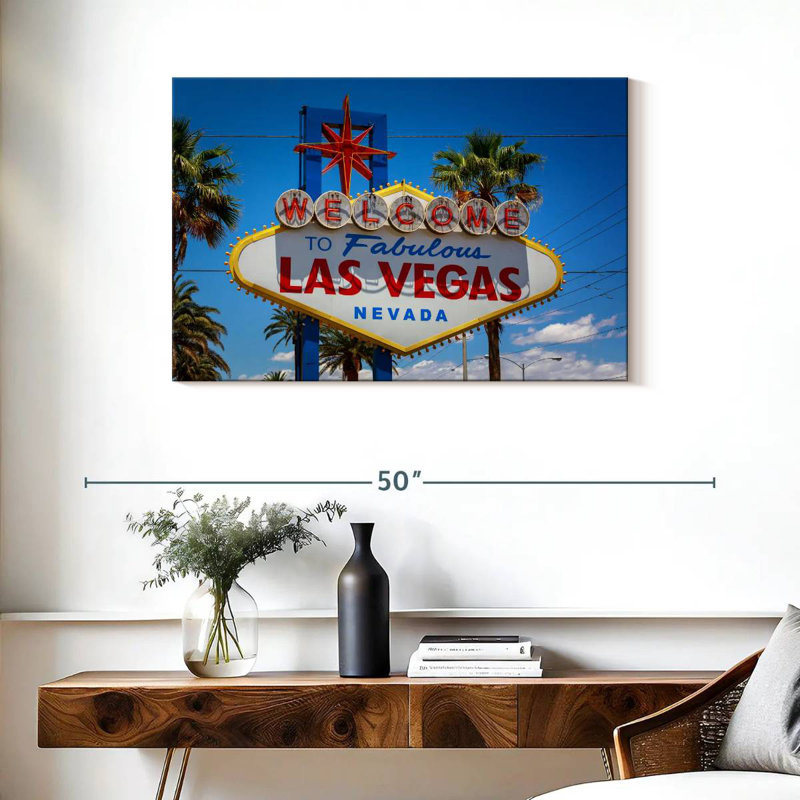 Signe de Lynelle à Las Vegas, H 24 po x l 36 po
