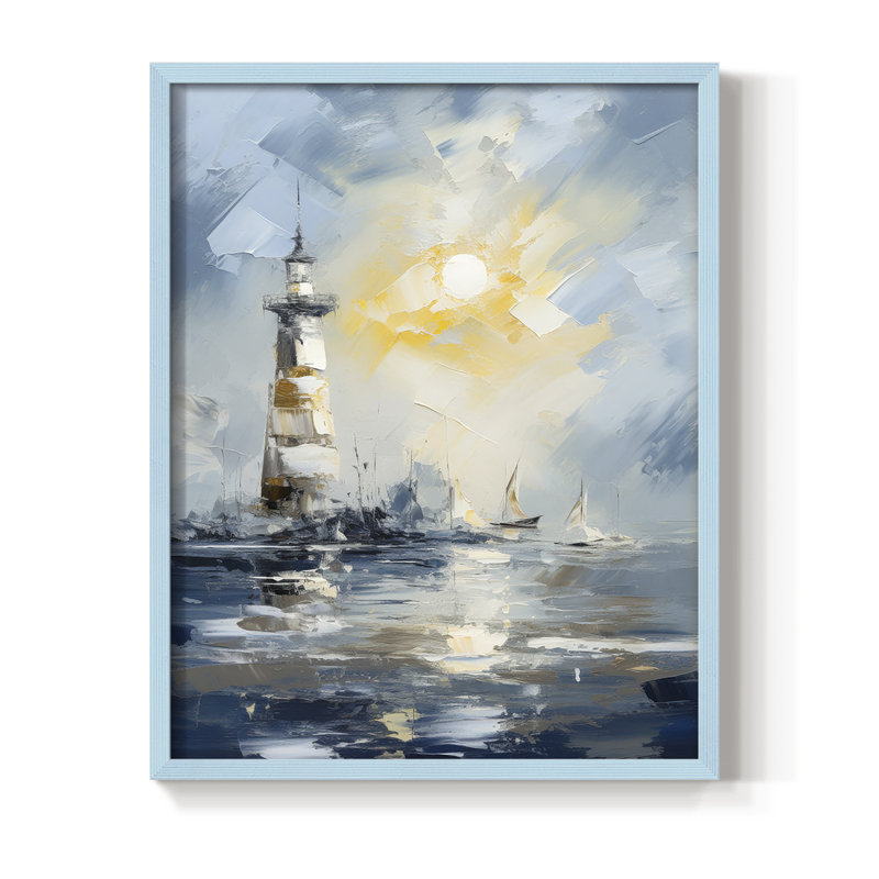 "NAUTICAL Series Dxi", Bleu, H 11 po x l 9 po