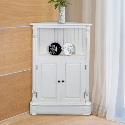Ayla Corner Accent Cabinet by Canora Grey