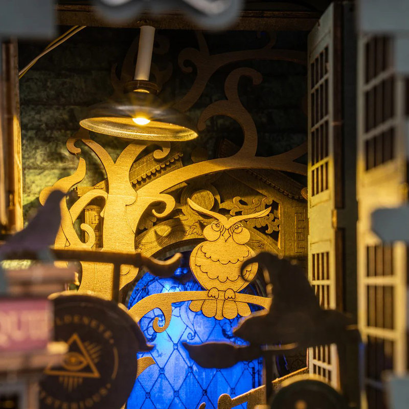 Ensemble de coin-livre 3D bricolage: Maison magique 216 pièces