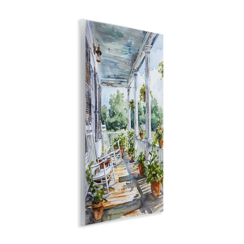  «Summer Plant» par Franklyn Gregory, H 15 po x l 10 po