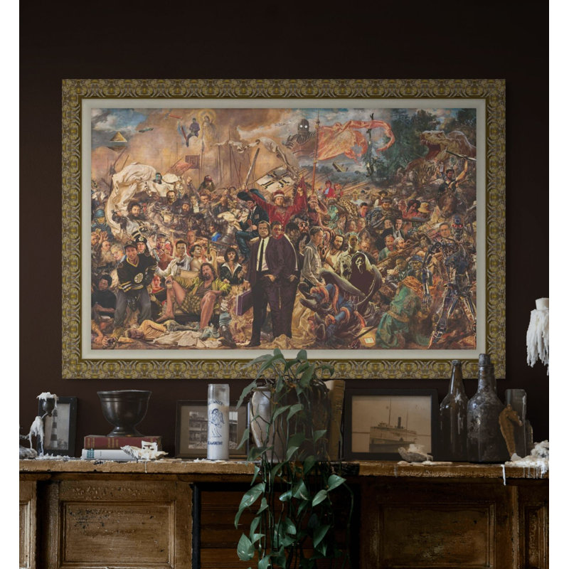 Baroque 90'S Rewind 1 Print by Jason Brueck, 33.3" H x 48.3" W