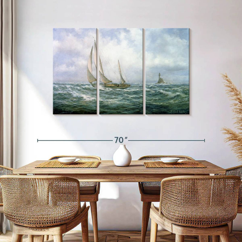 Mehar Fastnet Abeam, 36" H x 57" W