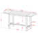 Madilin Extendable Solid Wood Base Dining Table